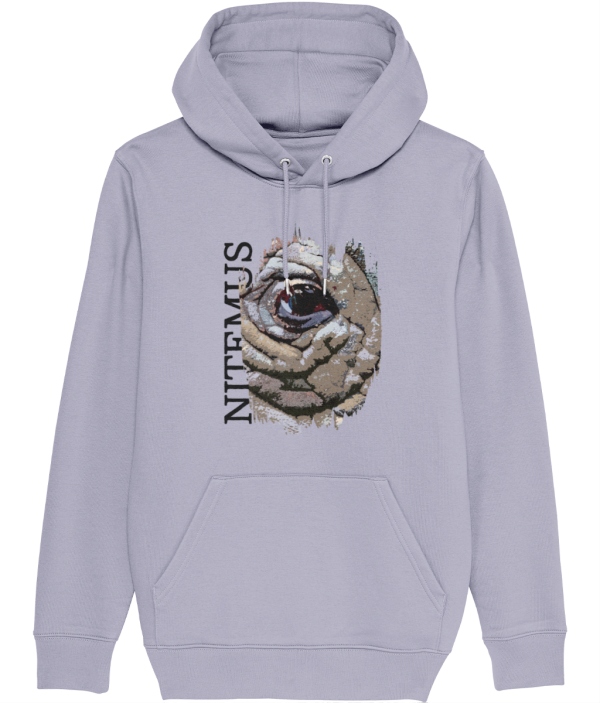 NITEMUS - Unisex – Hoodie - Sumatran Rhino - Lavender – from size 2XS to size 5XL