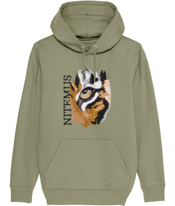 NITEMUS - Unisex – Hoodie - Sunda Tiger - Sage – from size 2XS to size 5XL