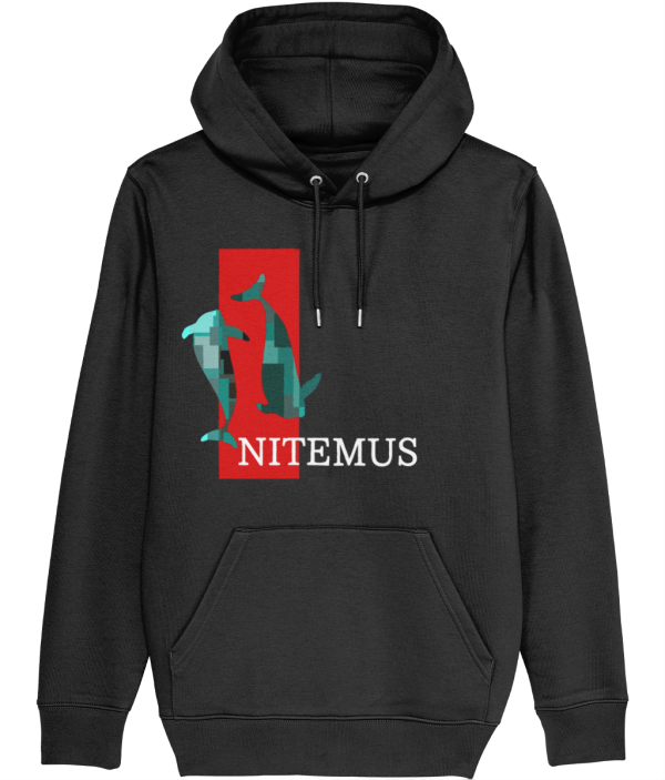 NITEMUS - Unisex – Hoodie - The Last Vaquitas - Black – from size 2XS to size 5XL