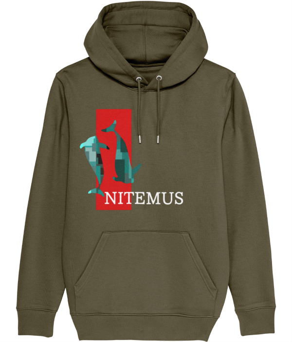 NITEMUS - Unisex – Hoodie - The Last Vaquitas - British Khaki – from size 2XS to size 5XL