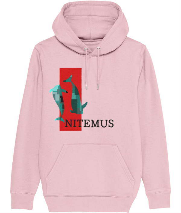 NITEMUS - Unisex – Hoodie - The Last Vaquitas - Cotton Pink – from size 2XS to size 5XL