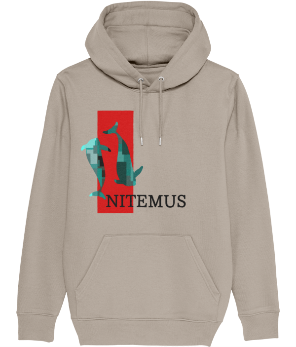 NITEMUS - Unisex – Hoodie - The Last Vaquitas - Desert Dust – from size 2XS to size 5XL
