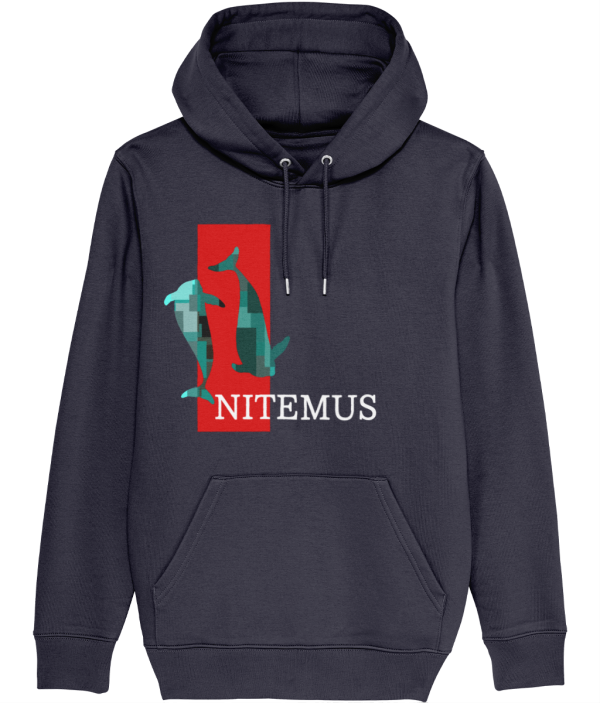 NITEMUS - Unisex – Hoodie - The Last Vaquitas - French Navy – from size 2XS to size 5XL