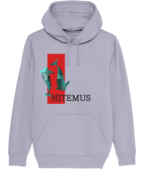 NITEMUS - Unisex – Hoodie - The Last Vaquitas - Lavender – from size 2XS to size 5XL