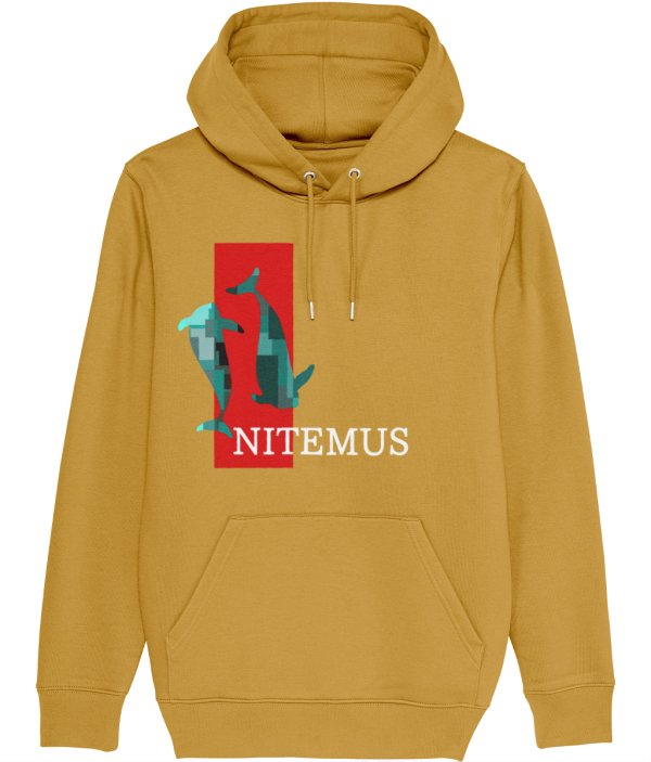 NITEMUS - Unisex – Hoodie - The Last Vaquitas - Ochre – from size 2XS to size 5XL