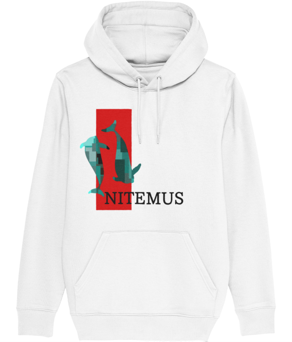 NITEMUS - Unisex – Hoodie - The Last Vaquitas - White – from size 2XS to size 5XL