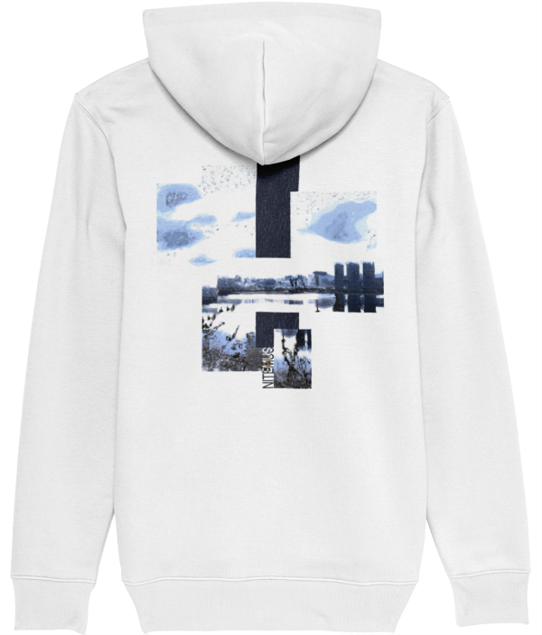 NITEMUS - Unisex – Hoodie - #WinterLand - White – from size 2XS to size 5XL