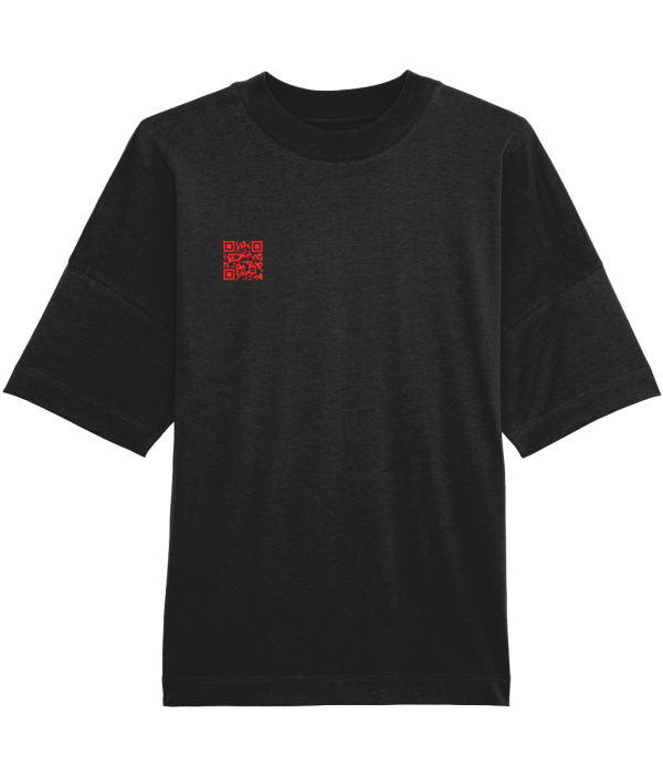 NITEMUS - Unisex - Oversized T-shirt - Sumatran Rhino – Black – from size 2XS to size 3XL