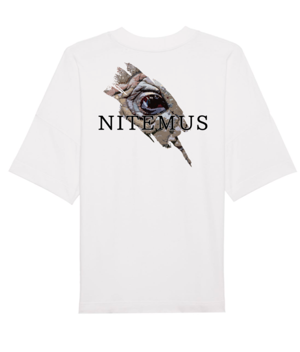 NITEMUS - Unisex - Oversized T-shirt - Sumatran Rhino – White - from size 2XS to size 3XL