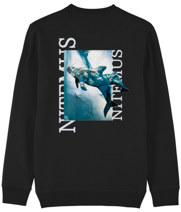 NITEMUS – Unisex – Sweatshirt – Blue Vaquitas – Black – from size 2XS to size 4XL