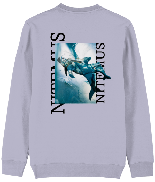 NITEMUS – Unisex – Sweatshirt – Blue Vaquitas – Lavender – from size 2XS to size 4XL