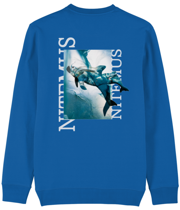 NITEMUS – Unisex – Sweatshirt – Blue Vaquitas – Majorelle Blue – from size 2XS to size 4XL