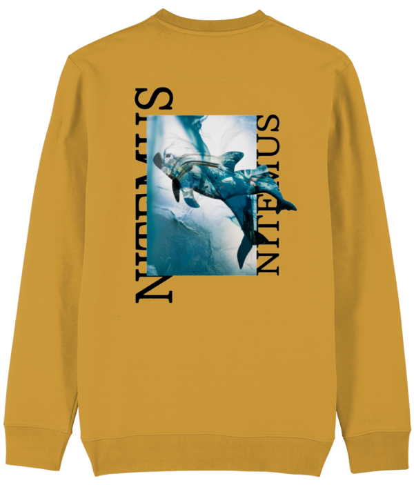NITEMUS – Unisex – Sweatshirt – Blue Vaquitas – Ochre – from size 2XS to size 4XL