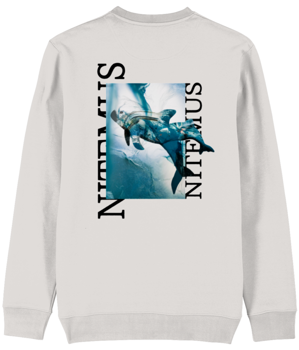 NITEMUS – Unisex – Sweatshirt – Blue Vaquitas – Off White – from size 2XS to size 4XL