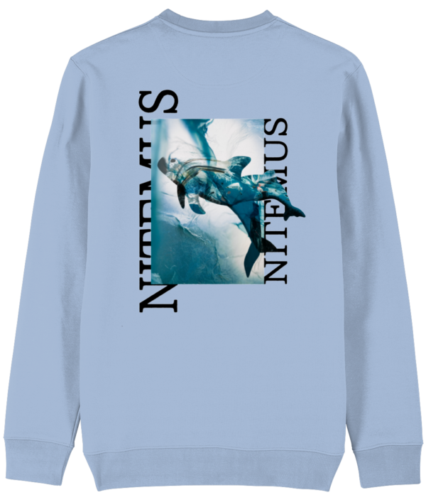 NITEMUS – Unisex – Sweatshirt – Blue Vaquitas – Sky Blue – from size 2XS to size 4XL