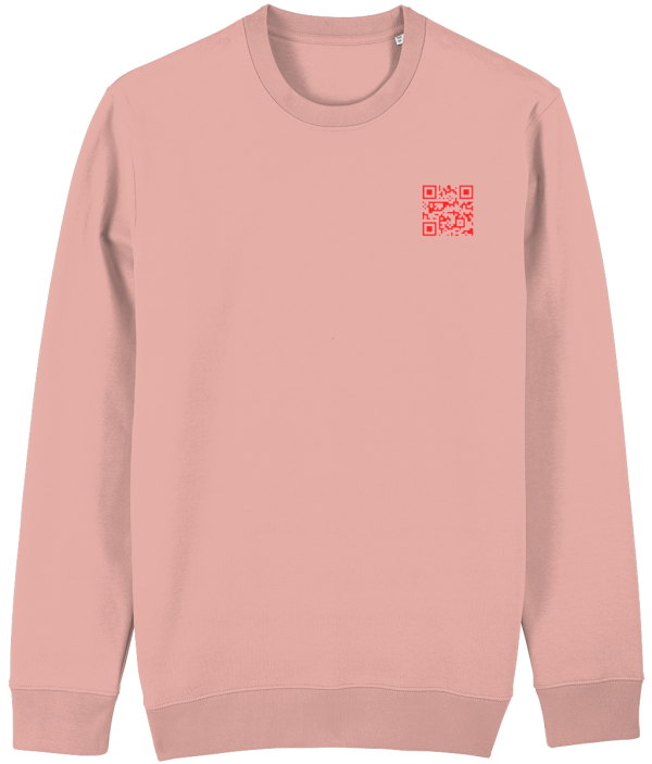 NITEMUS – Unisex – Sweatshirt – Cross River Gorilla – Canyon Pink – from size 2XS to size 4XL