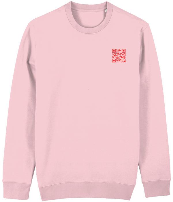 NITEMUS – Unisex – Sweatshirt – Cross River Gorilla – Cotton Pink – from size 2XS to size 4XL