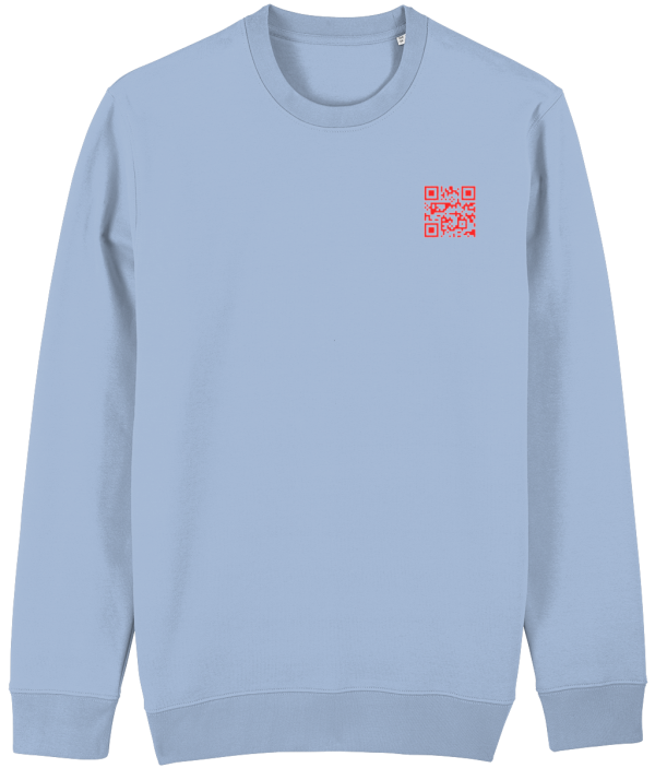 NITEMUS – Unisex – Sweatshirt – Cross River Gorilla – Sky Blue – from size 2XS to size 4XL