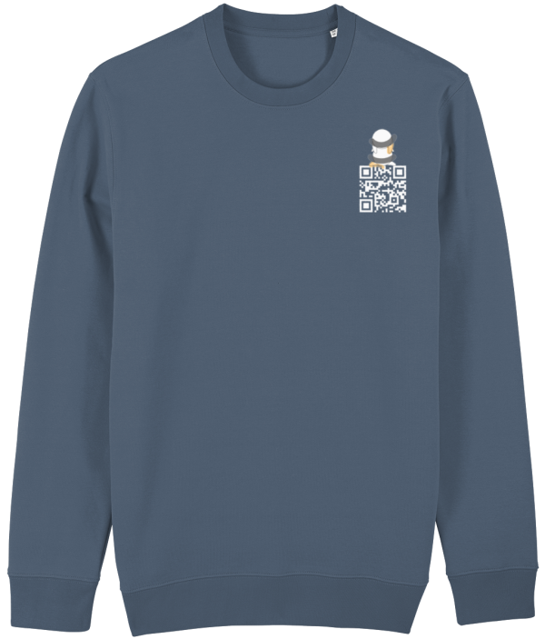 NITEMUS – Unisex – Sweatshirt – QF 10 – Dark Heather Blue – from size 2XS to size 4XL