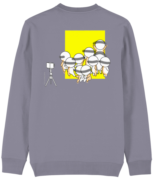 NITEMUS – Unisex – Sweatshirt – QF 10 – Lava Grey – from size 2XS to size 4XL