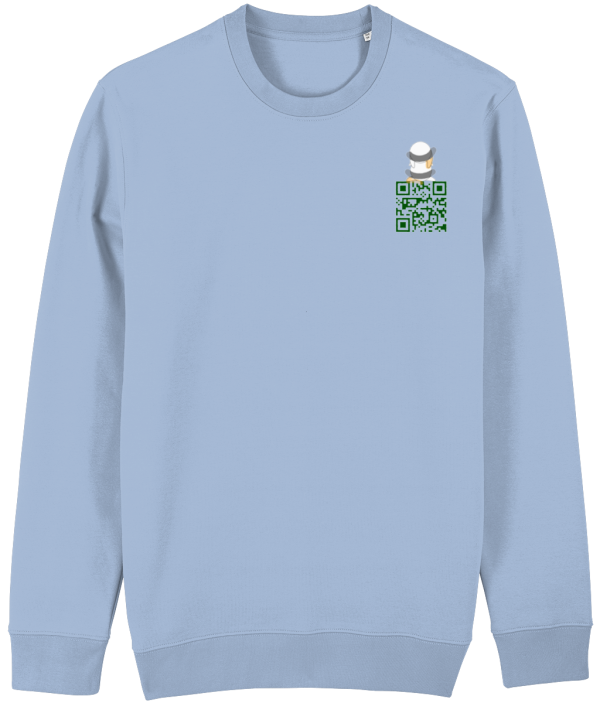 NITEMUS – Unisex – Sweatshirt – QF 3 – Sky Blue – from size 2XS to size 4XL