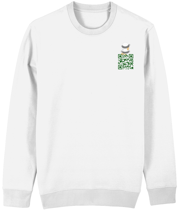 NITEMUS – Unisex – Sweatshirt – QF 3 – White – from size 2XS to size 4XL