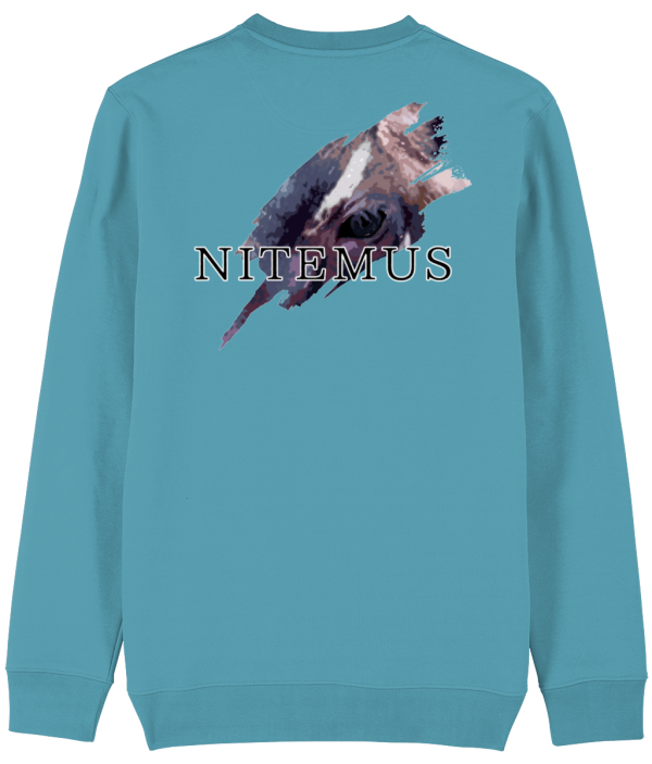 NITEMUS – Unisex – Sweatshirt – Saola – Atlantic Blue – from size 2XS to size 4XL