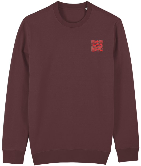 NITEMUS – Unisex – Sweatshirt – Saola – Burgundy – from size 2XS to size 4XL