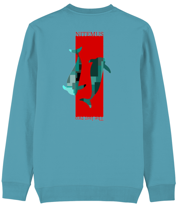 NITEMUS – Unisex – Sweatshirt – The Last Vaquitas – Atlantic Blue – from size 2XS to size 4XL