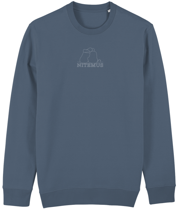 NITEMUS – Unisex – Sweatshirt – You and I – Dark Heather Blue – from size 2XS to size 4XL