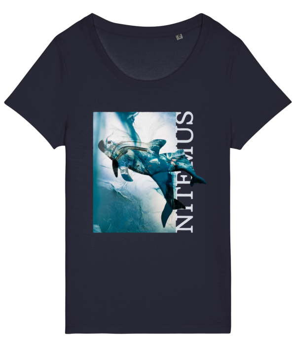 NITEMUS – Woman – T-shirt – Blue Vaquitas – French Navy - from size XS to size 2XL
