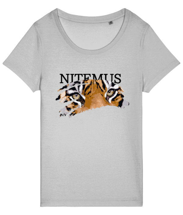 NITEMUS – Woman – T-shirt – Sunda Tiger – Heather Grey - from size XS to size 2XL