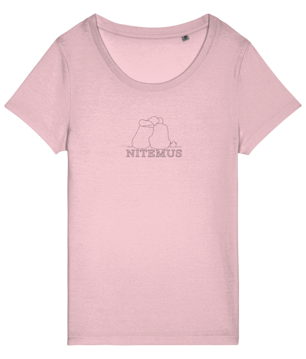 NITEMUS – Woman – T-shirt – You and I – Cotton Pink - from size XS to size 2XL
