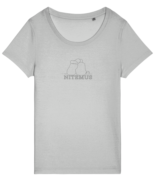 NITEMUS – Woman – T-shirt – You and I – Heather Grey - from size XS to size 2XL