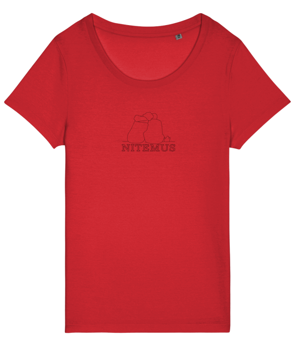 NITEMUS – Woman – T-shirt – You and I – Red - from size XS to size 2XL