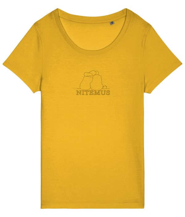 NITEMUS – Woman – T-shirt – You and I – Spectra Yellow - from size XS to size 2XL