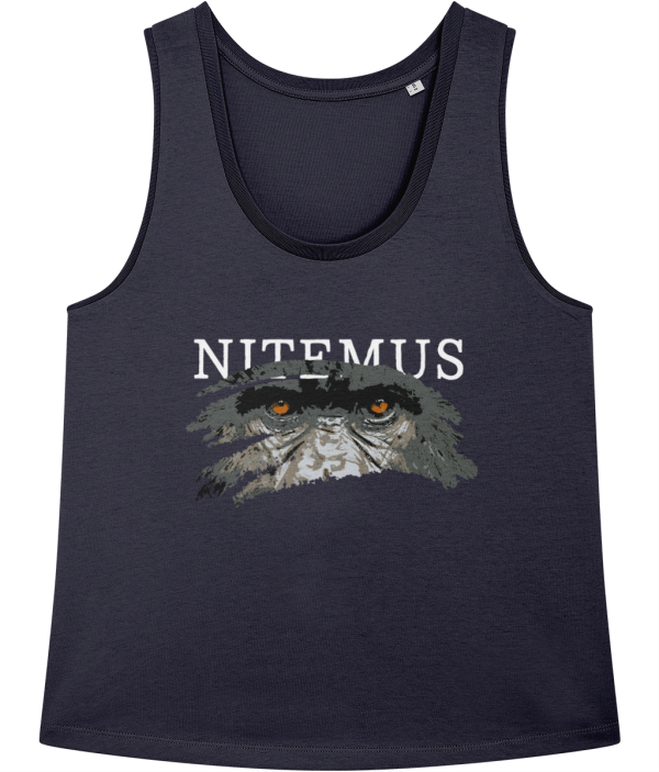 NITEMUS - Woman - Tank top - Cross River Gorilla - French Navy – from size XS to size2XL