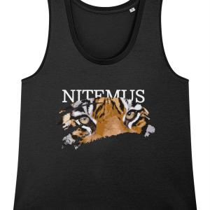 NITEMUS - Woman - Tank top - Sunda Tiger - Black – from size XS to size2XL