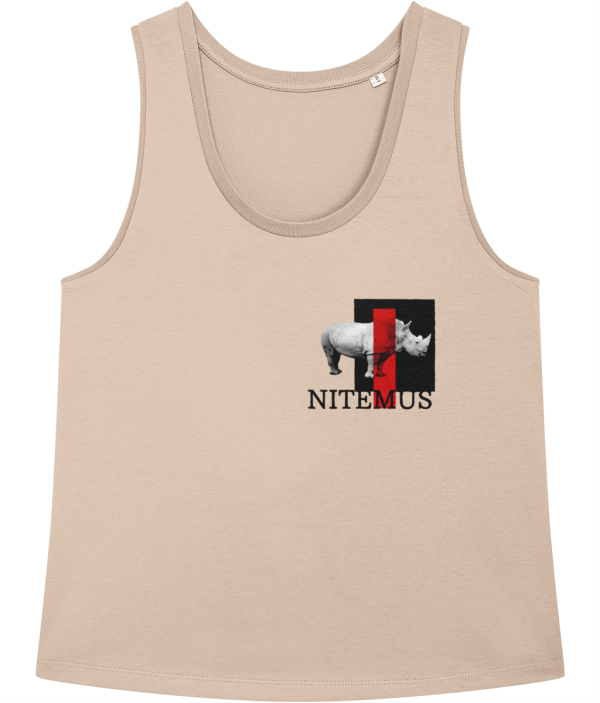 NITEMUS - Woman - Tank top - White Rhino - Heather Rainbow – from size XS to size2XL