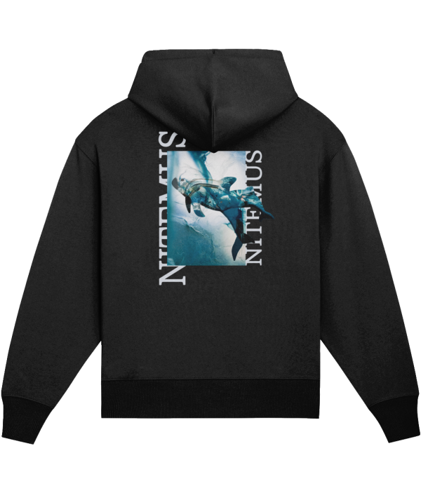 NITEMUS Luxury Collection - Unisex Hoodie - Blue vaquitas - Black - from size 2XS to size 3XL