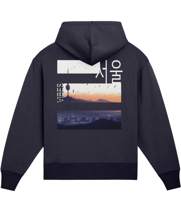 NITEMUS Luxury Collection - Unisex Hoodie - #SeoulVibes - French navy - from size 2XS to size 3XL