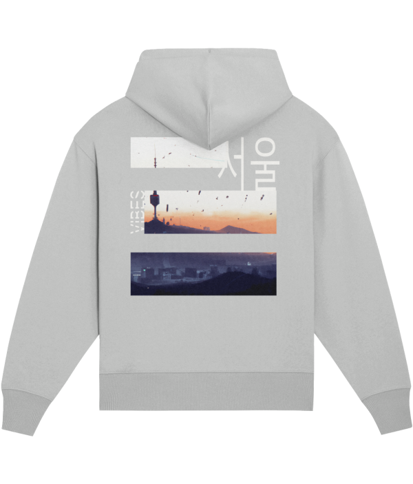 NITEMUS Luxury Collection - Unisex Hoodie - #SeoulVibes - Heather grey - from size 2XS to size 3XL