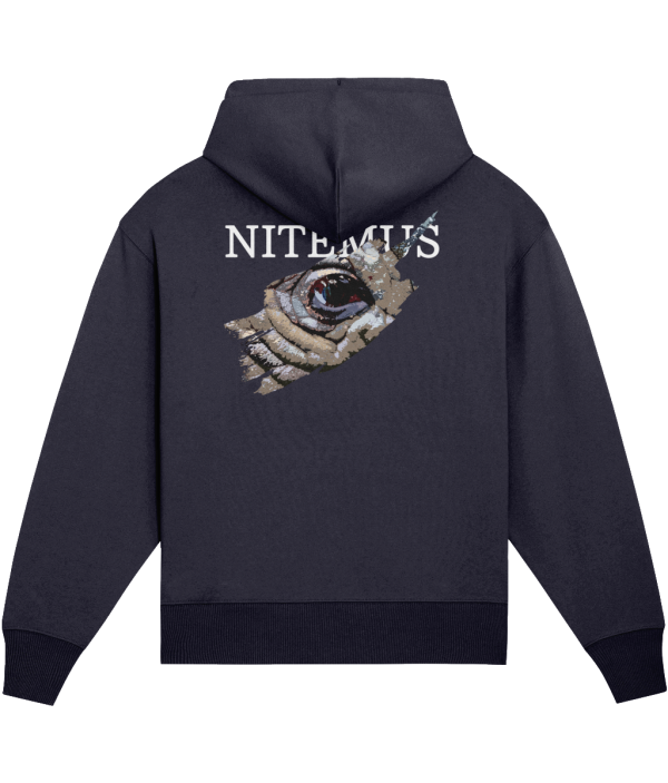 NITEMUS Luxury Collection - Unisex Hoodie - Sumatran rhino - French navy - from size 2XS to size 3XL