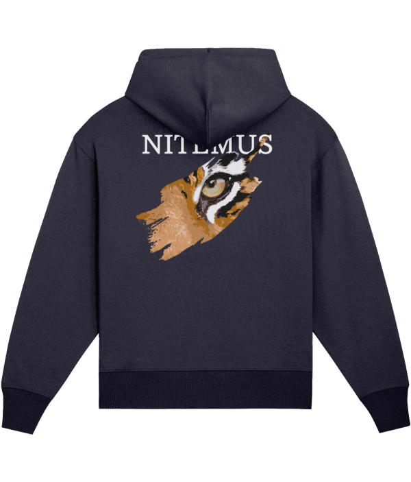 NITEMUS Luxury Collection - Unisex Hoodie - Sunda tiger - French navy - from size 2XS to size 3XL