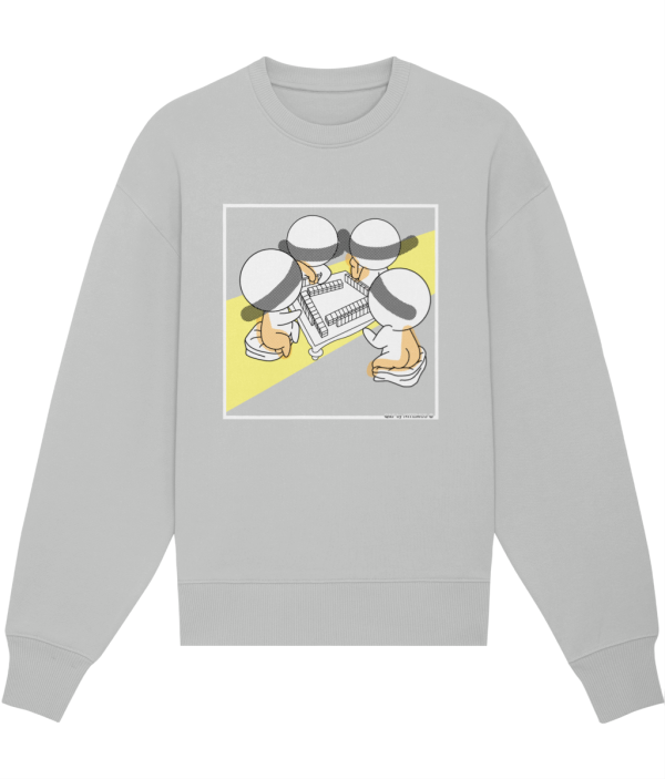 NITEMUS Luxury Collection - Unisex Sweatshirt - QF 4 - Heather grey - from size 2XS to size 3XL