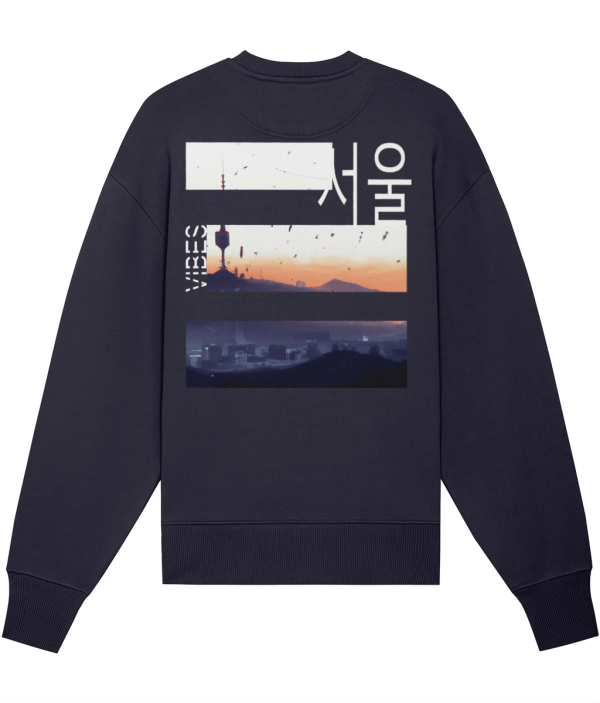 NITEMUS Luxury Collection - Unisex Sweatshirt - #SeoulVibes - French navy - from size 2XS to size 3XL