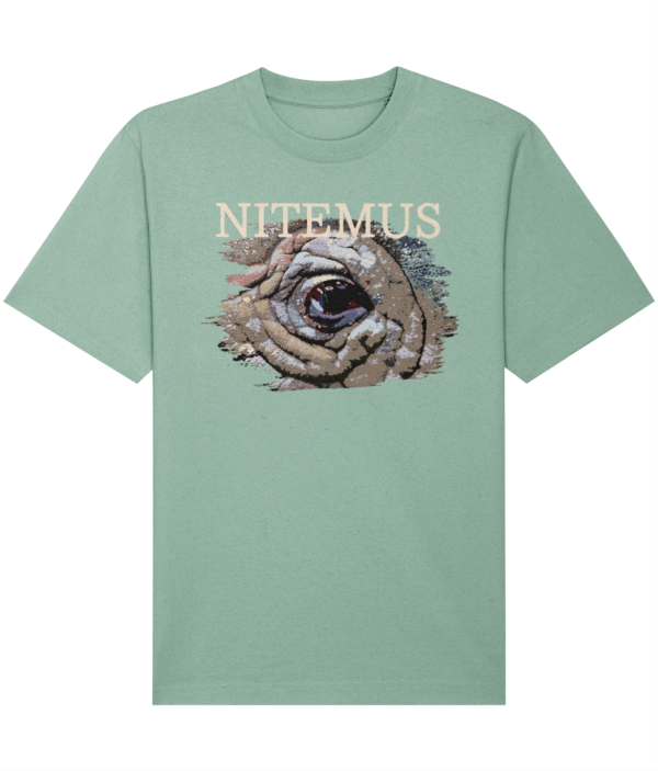 NITEMUS – Unisex - Heavy T-shirt - Sumatran Rhino - Aloe - from size 2XS to size 3XL