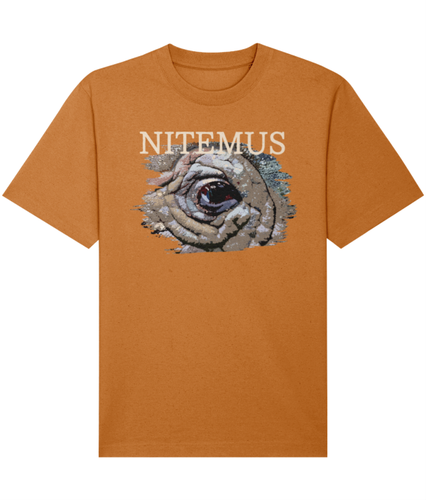 NITEMUS – Unisex - Heavy T-shirt - Sumatran Rhino - Day Fall - from size 2XS to size 3XL