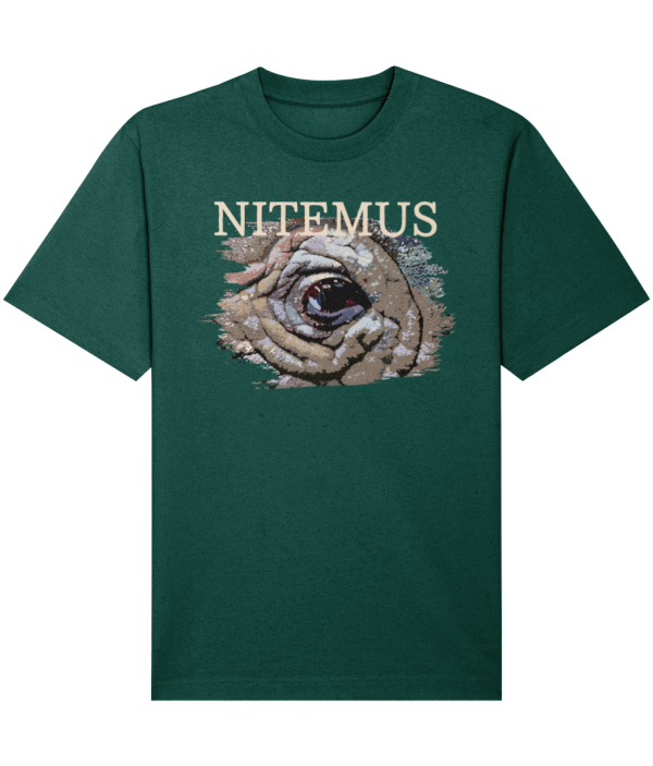 NITEMUS – Unisex - Heavy T-shirt - Sumatran Rhino - Glazed Green - from size 2XS to size 3XL