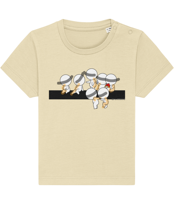 NITEMUS – Baby – T-shirt – QF 7 – Butter – from 0 to 36 months